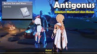 Guide Genshin Impact - World Quests Enkanomiya Antigonus - Ema Book Location - Before Sun and Moon