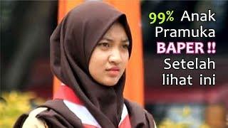 Adek Berjilbab Coklat Versi Pramuka & Lagu Balasan Adek [Full Video Lirik]