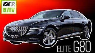  Обзор GENESIS G80 ELITE 2.5T 249 / Генезис Г80 ЭЛИТ 2,5 бензин экстерьер/интерьер/мультимедиа