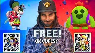 FREE GIFT ANGELLO & SPIKE VS KENJI FIGHT!  NEW BRAWL STARS QR CODE!