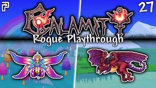 TWO flying TITAN bosses vs 1 Terraria rogue! | Calamity Rogue Playthrough Ep.27