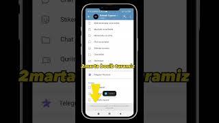 TELEGRAMDAGI YASHIRIN MENYU SIZ BUNI BILARMIDINGIZ COMENT GO)