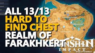 All Realm of Farakhkert hard to find Chest you missed Genshin Impact