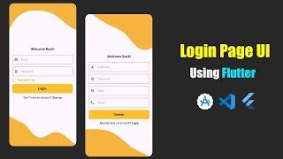 Flutter Tutorial For Beginners | Login Screen UI With Code | Basic To Advance Flutter Course