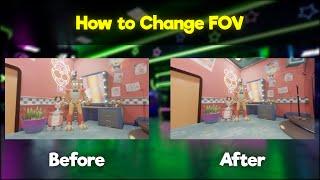 [Tutorial] FNaF: Security Breach - How to Change FOV