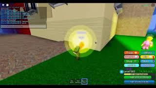 getting gold experience over heaven in jojo blox