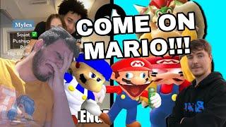 MARIO SPILLED HIS DRINK | MARIO ATTEMPTS TIK TOK CHALLENGES REACTION