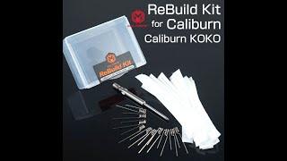 How to rebuild commercial coils (caliburn/uwell) by Coil-Master