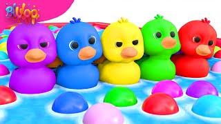 Five Little Ducks | Kids Songs | BluLoo Nursery Rhymes & Kids Songs