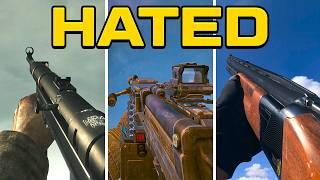 Using the MOST HATED Gun in EVERY Call of Duty