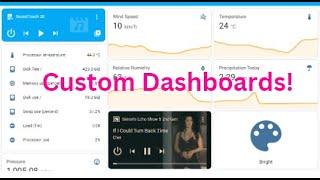 How to create custom dashboards in Home Assistant