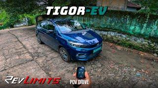 2023 Tata TIGOR EV XZ+ | Ownership Review | (55KW 73.75bhp) | #POVDrive#187 | RevLimits |