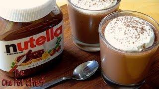 Nutella Dessert Cups | One Pot Chef