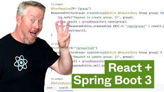 Use React and Spring Boot to Build a Simple CRUD App