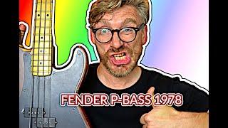 Old P-Bass worn as Moses sandals - Soundtest by Pendofsky