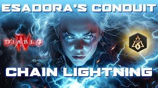 Diablo 4 Season 5 Sorcerer Build: Esadora's Conduit (Chain Lightning + Crackling Energy Endgame)