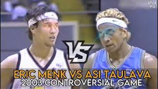 PBA THROWBACK | 2003 ERIC MENK VS ASI TAULAVA HIGHLIGHTS | LABAN NG SIKAT NA FILAM CENTER NOON