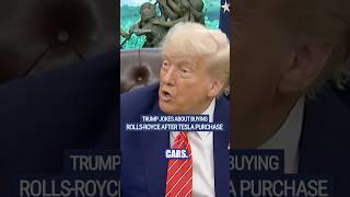 Trump asked whether he may buy a Rolls-Royce after UK trade deal #uk #trump #news #tesla #shorts