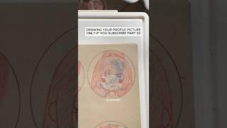 Send this to a friend | Drawing your profile picture Pt33… #art #drawing #draw #shorts #artist