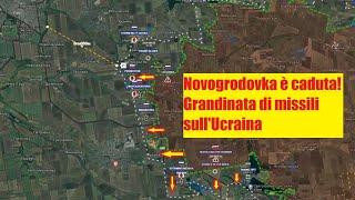 Novogrodovka: gli Ucraini battono in ritirata - Kursk Ucraini in difficoltà - Grandinata di missili