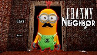 МИНЬОН СОСЕД ГРЕННИ ХОРРОР - Evil Minions Neighbor Granny