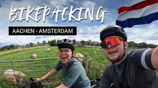 300 km, 3 Tage, 1 Ziel: Amsterdam! Unser erstes Bikepacking Abenteuer