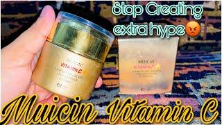 Muicin Vitamin C foundation Review #muicin #muicinvitaminC