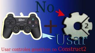 Como Usar Gamepad Genérico no Construct 2 - Usar Controles USB Genéricos no Construct 2 (MBTech)