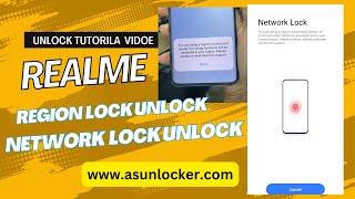 Realme Network unlock  - Region unlock tutorial