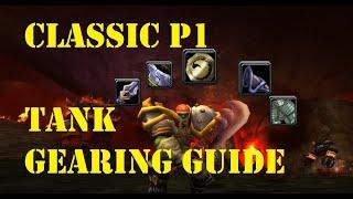 Gear Your Tank FAST! Prot Warrior Phase 1 Gearing Guide