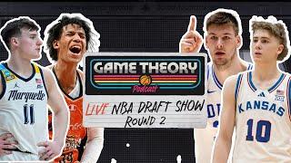 LIVE 2nd Round NBA Draft Companion Show | Game Theory Podcast with Sam Vecenie