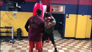 SHOHJAHON ERGASHEV TRAINING WITH SUGARHILL STEWART IN DETROIT