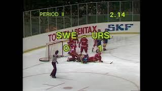 1981.04.24.  ICE HOCKEY WC USSR - SWEDEN.