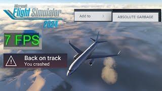 The flight that made me uninstall MSFS 2024