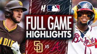 San Diego Padres vs Atlanta Braves - FULL GAME HIGHLIGHTS | May 25, 2025 MLB Season