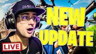  FORTNITE NEW UPDATE!! COUNTDOWN STREAM WILL PLAY TOMORROW!! OG LIVE!! 