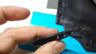 Клеим сломанную крышку ноутбука. laptop display cover repair