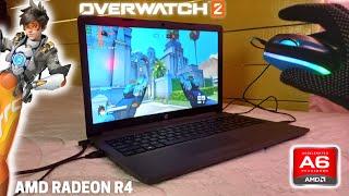 Overwatch 2 (AMD A6, Radeon R4 Graphics) Low End Laptop (512MB VRAM)