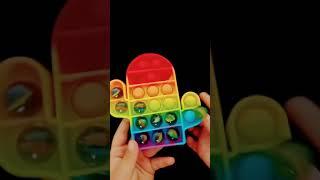 SUPER COOL  CACTUS POP IT Fidget Toys TIKTOK Compilation with Marbles