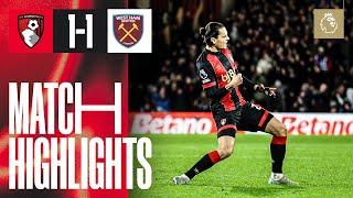 Ünal scores UNBELIEVABLE 30-YARD free-kick in more late drama | AFC Bournemouth 1-1 West Ham United