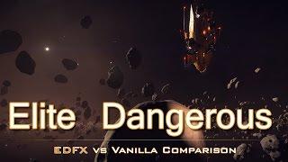 Elite Dangerous | EDFX vs Vanilla Graphics Comparison