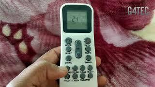 LLOYD AC REMOTE All FUNCTIONS (HINDI). @iamchikkoo