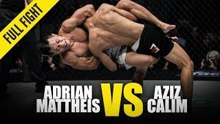 Adrian Mattheis vs. Aziz Calim | ONE Full Fight | November 2018