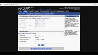 DD-WRT setup repeater mode