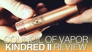 Daily Vape TV- Council of Vapor Kindred II Mod Review