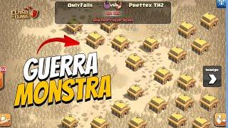 50 VILAS CV2 NA GUERRA ! O QUE ACONTECE SE CRIAR O CLÃ MAIS FRACO POSSÍVEL NO CLASH OF CLANS !