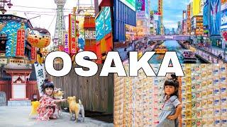 【OSAKA JAPAN tour 】Instagrammable experience! インスタ映え大阪観光！カップヌードルミュージアム/今昔館/道頓堀/心斎橋/新世界/通天閣