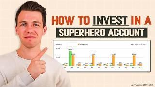 How To Invest in Your Brokerage (Superhero) Account To Retire Early