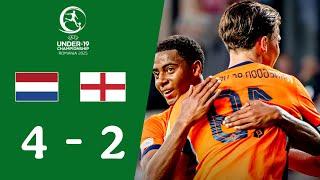 Nederland O19 - Engeland O19 (4-2) Hoogtepunten | O19 EURO 2024/25 | Wedstrijd Hoogtepunten vandaag!