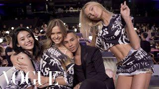 Victoria’s Secret Angels Get a Backstage Punk Makeover | Vogue